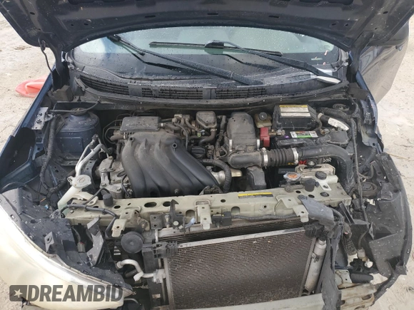 2014 Nissan Versa SV with VIN 3N1CN7AP1EL863132, listed as a Copart auction lot 50722335 with 266,716 mi miles and Non Repairable. Bid and sale history available at DreamBid. Image 11.