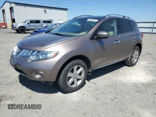 2010 Nissan Murano SL z VIN JN8AZ1MW5AW134665, wystawiony jako Copart lot #60286345 z przebiegiem 115 417 mil mil oraz Szkoda całkowita • Salvage title. Historia ofert i sprzedaży dostępna na DreamBid. Obrazek 1.