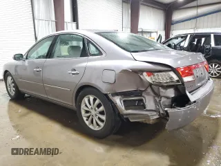 2008 Hyundai Azera Limited with VIN KMHFC46F98A273086, listed as a Copart auction lot 55390925 with 170,726 mi miles and Salvage title. Bid and sale history available at DreamBid. Image 2.