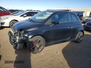 2017 FIAT 500 Abarth z VIN 3C3CFFFH9HT506053, wystawiony jako Copart lot #81367564 z przebiegiem 91 516 mil mil oraz Szkody całkowita. Historia ofert i sprzedaży dostępna na DreamBid. Obrazek 1.