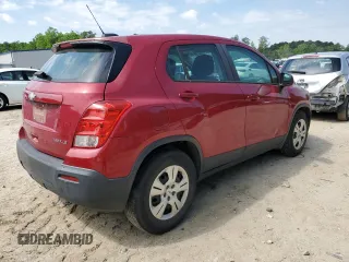 2015 Chevrolet Trax LS z VIN KL7CJKSB7FB121185, wystawiony jako Copart lot #56323205 z przebiegiem 123 440 mil mil oraz Czysty tytuł • Clean title. Historia ofert i sprzedaży dostępna na DreamBid. Obrazek 3.