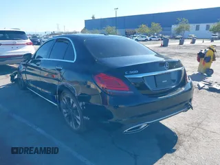 2021 Mercedes-Benz C 300 with VIN W1KWF8DB1MR645573, listed as a IAAI auction lot 41756047 with Not provided miles and . Bid and sale history available at DreamBid. Image 3.