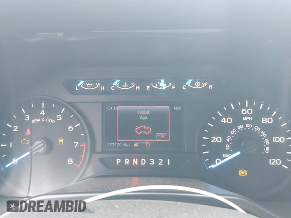 2015 Ford F-150 XL with VIN 1FTEX1C80FKE54884, listed as a IAAI auction lot 41739104 with 177,131 mi miles. Bid and sale history available at carsss.com. Image 7.
