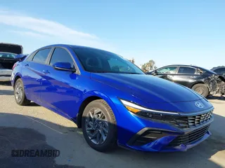 2024 Hyundai Elantra SEL with VIN KMHLM4DGXRU708435, listed as a IAAI auction lot 41966818 with 10,246 mi miles and . Bid and sale history available at DreamBid. Image 1.