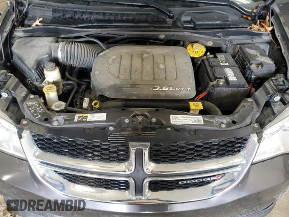 2016 Dodge Grand Caravan SE with VIN 2C4RDGBG9GR360687, listed as a Copart auction lot 47573325 with 199,928 mi miles and Salvage Title. Bid and sale history available at DreamBid. Image 12.