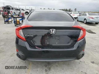 2016 Honda Civic Sedan EX with VIN 2HGFC2F76GH521202, listed as a Copart auction lot 48071635 with 116,252 mi miles and Clean Title. Bid and sale history available at carsss.com. Image 6.