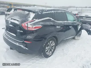 2018 Nissan Murano S with VIN 5N1AZ2MH9JN174851, listed as a IAAI auction lot 41307518 with 131,061 mi miles. Bid and sale history available at carsss.com. Image 4.