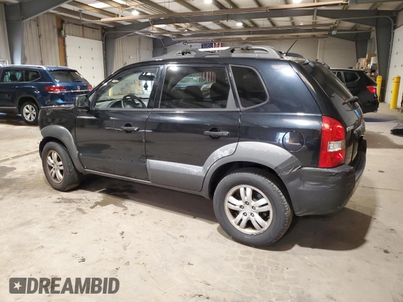 2008 Hyundai Tucson SE with VIN KM8JN72D88U807705, listed as a Copart auction lot 77490174 with 89,117 mi miles and Salvage Title. Bid and sale history available at carsss.com. Image 2.