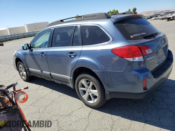 2013 Subaru Outback Premium with VIN 4S4BRBCC9D3297527, listed as a Copart auction lot 61694605 with 112,907 mi miles and Clean title. Bid and sale history available at DreamBid. Image 2.