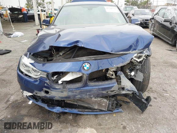 2016 BMW 3 Series 328i with VIN WBA8E9C55GK643939, listed as a IAAI auction lot 41721554 with 103,822 mi miles and . Bid and sale history available at DreamBid. Image 6.