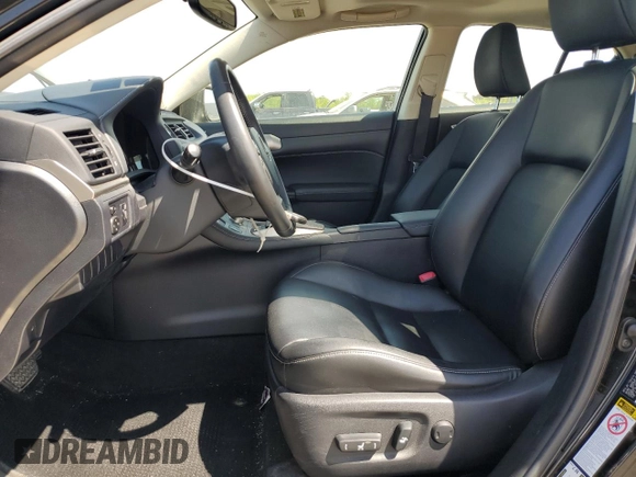 2014 Lexus CT 200h with VIN JTHKD5BH5E2203196, listed as a Copart auction lot 54337745 with 89,595 mi miles and Salvage Title. Bid and sale history available at DreamBid. Image 7.