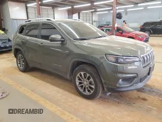 2020 Jeep Cherokee Altitude with VIN 1C4PJMLNXLD556887, listed as a Copart auction lot 46891055 with 75,918 mi miles and Salvage Title. Bid and sale history available at carsss.com. Image 4.