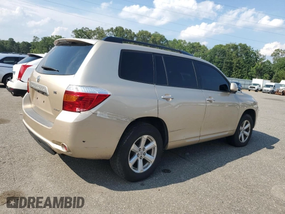 2009 Toyota Highlander with VIN JTEES41A592133610, listed as a Copart auction lot 64391975 with 212,273 mi miles and Clean title. Bid and sale history available at DreamBid. Image 3.