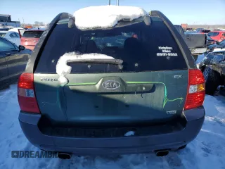 2005 Kia Sportage LX with VIN KNDJE723957107441, listed as a Copart auction lot 41530635 with 146,045 mi miles and Salvage Title. Bid and sale history available at carsss.com. Image 6.