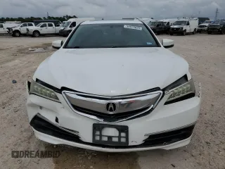 2016 Acura TLX with VIN 19UUB1F38GA003866, listed as a Copart auction lot 54975695 with 113,704 mi miles and Salvage title. Bid and sale history available at DreamBid. Image 5.