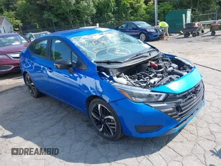 2024 Nissan Versa SR with VIN 3N1CN8FV4RL820441, listed as a IAAI auction lot 42396061 with 35,065 mi miles and . Bid and sale history available at DreamBid. Image 1.