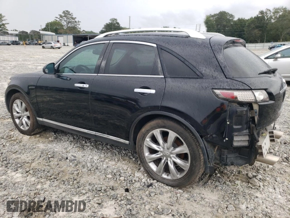 2008 Infiniti FX35 with VIN JNRAS08U48X103415, listed as a Copart auction lot 69342684 with 184,926 mi miles and Salvage Title. Bid and sale history available at carsss.com. Image 2.