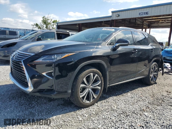 2018 Lexus RX 350L Premium with VIN JTJGZKCA6J2003444, listed as a Copart auction lot 52582095 with 48,538 mi miles and Salvage Title. Bid and sale history available at DreamBid. Image 1.