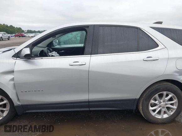 2020 Chevrolet Equinox LT with VIN 3GNAXKEV5LL257220, listed as a IAAI auction lot 40481603 with 51,967 mi miles. Bid and sale history available at carsss.com. Image 14.