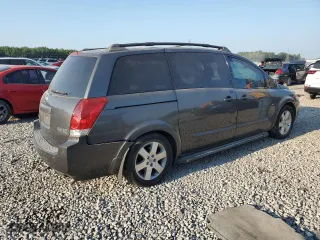 2005 Nissan Quest SE with VIN 5N1BV28U25N127447, listed as a Copart auction lot 68610624 with 0 mi miles and Salvage Title. Bid and sale history available at carsss.com. Image 3.