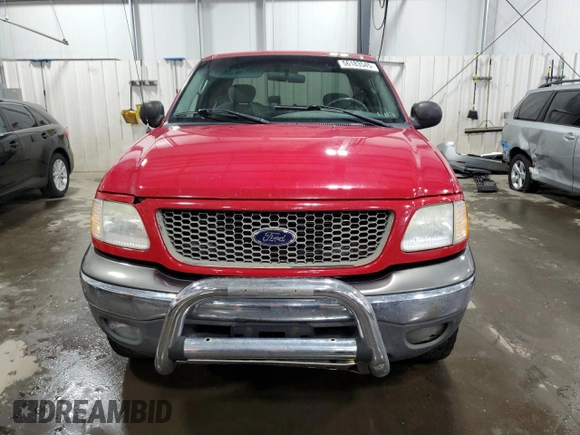 2003 Ford F-150 XL with VIN 2FTRX18LX3CB10011, listed as a Copart auction lot 56183545 with 160,929 mi miles and Salvage title. Bid and sale history available at DreamBid. Image 5.