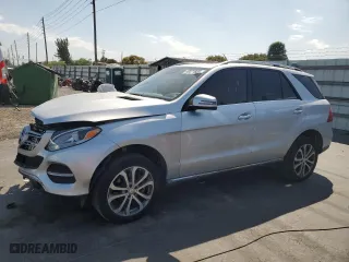2016 Mercedes-Benz GLE with VIN 4JGDA5JB0GA662351, listed as a Copart auction lot 49371685 with 74,153 mi miles and Salvage Title. Bid and sale history available at carsss.com. Image 1.