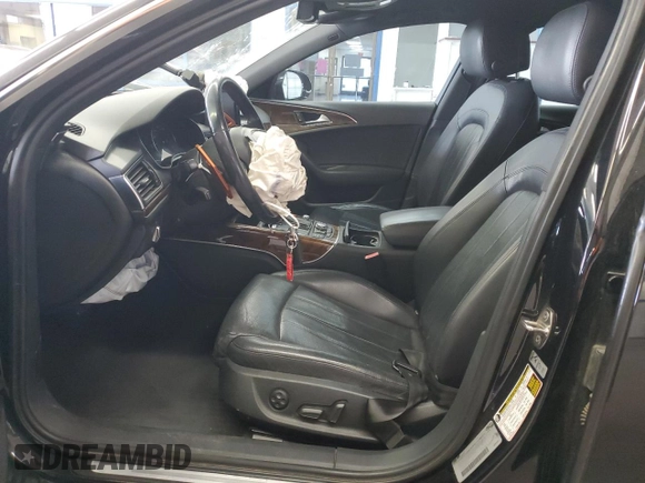 2013 Audi A6 Prestige with VIN WAUHGAFC5DN089463, listed as a Copart auction lot 57886495 with Not provided miles and Salvage title. Bid and sale history available at DreamBid. Image 7.