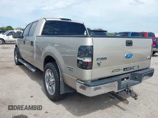 2008 Ford F-150 XLT with VIN 1FTPW12VX8FA91900, listed as a IAAI auction lot 42455455 with 329,039 mi miles and . Bid and sale history available at DreamBid. Image 3.