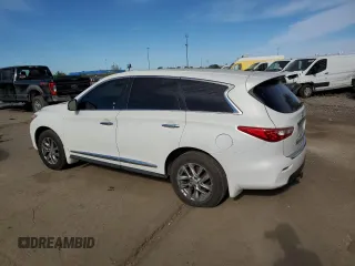 2013 Infiniti JX35 with VIN 5N1AL0MM0DC351192, listed as a Copart auction lot 75236204 with 182,612 mi miles and Clean Title. Bid and sale history available at carsss.com. Image 2.