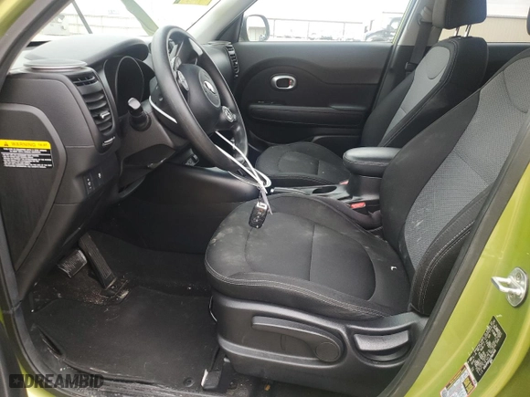 2018 Kia Soul + with VIN KNDJP3A57J7892493, listed as a Copart auction lot 45293575 with 55,560 mi miles and Salvage Title. Bid and sale history available at carsss.com. Image 7.