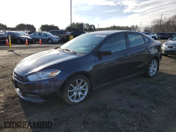 2015 Dodge Dart SXT with VIN 1C3CDFBA9DD154980, listed as a Copart auction lot 50163835 with 125,948 mi miles and Clean Title. Bid and sale history available at DreamBid. Image 1.