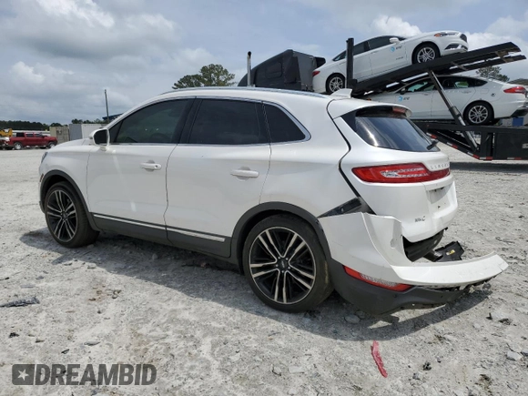 2017 Lincoln MKC Reserve with VIN 5LMTJ3DH0HUL04356, listed as a Copart auction lot 53694465 with 134,998 mi miles and Salvage title. Bid and sale history available at DreamBid. Image 2.