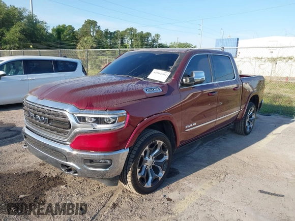 2023 Ram 1500 Limited with VIN 1C6SRFHT7PN541034, listed as a IAAI auction lot 41901301 with 44,190 mi miles and . Bid and sale history available at DreamBid. Image 17.