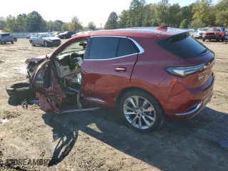 2022 Buick Envision Avenir with VIN LRBFZSR46ND070909, listed as a Copart auction lot 79321084 with 23,100 mi miles and Salvage Title. Bid and sale history available at carsss.com. Image 2.