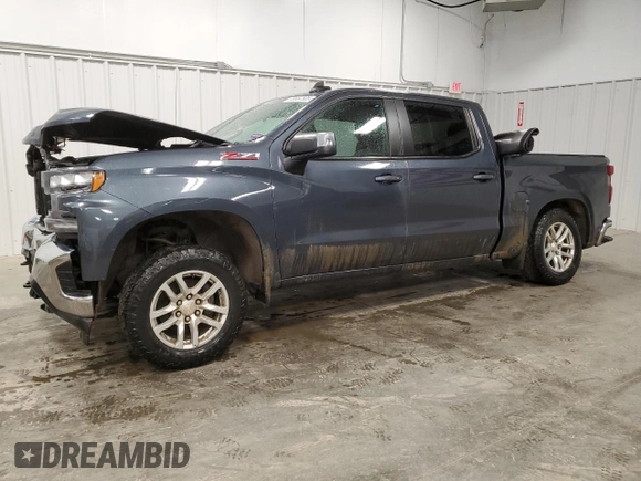 2022 Chevrolet Silverado 1500 LT with VIN 1GCUYDED1NZ182520, listed as a Copart auction lot 48967505 with 66,660 mi miles and Salvage Title. Bid and sale history available at DreamBid. Image 1.