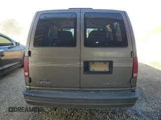 1999 Chevrolet Astro Cargo YF7 with VIN 1GBDM19W2XB174951, listed as a Copart auction lot 76009344 with 131,554 mi miles and Salvage Title. Bid and sale history available at carsss.com. Image 6.