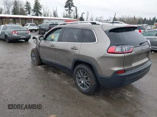 2019 Jeep Cherokee Latitude with VIN 1C4PJLCB5KD205495, listed as a IAAI auction lot 41856955 with Not Provided miles and . Bid and sale history available at DreamBid. Image 3.