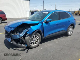 2020 Ford Escape SE z VIN 1FMCU9G68LUA34504, wystawiony jako Copart lot #59356815 z przebiegiem 50 340 mil mil oraz Szkoda całkowita • Salvage title. Historia ofert i sprzedaży dostępna na DreamBid. Obrazek 1.