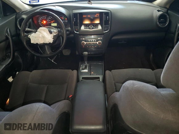 2014 Nissan Maxima S with VIN 1N4AA5AP1EC457227, listed as a Copart auction lot 46235375 with 160,468 mi miles and Salvage Title. Bid and sale history available at DreamBid. Image 8.