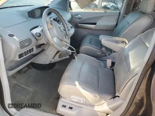 2005 Nissan Quest SE with VIN 5N1BV28U25N127447, listed as a Copart auction lot 68610624 with 0 mi miles and Salvage Title. Bid and sale history available at carsss.com. Image 7.