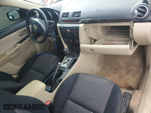 2008 Mazda 3 i Sport with VIN JM1BK12F181790912, listed as a Copart auction lot 79189674 with 289,265 mi miles and Salvage Title. Bid and sale history available at DreamBid. Image 8.