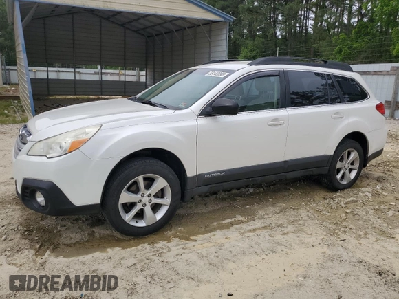 2014 Subaru Outback 2.5i z VIN 4S4BRBAC3E3247324, wystawiony jako Copart lot #58142095 z przebiegiem 165 380 mil mil oraz Szkoda całkowita • Salvage title. Historia ofert i sprzedaży dostępna na DreamBid. Obrazek 1.