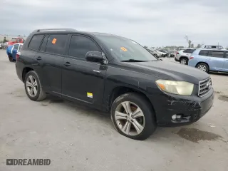 2009 Toyota Highlander Sport with VIN JTEDS43A492069911, listed as a Copart auction lot 76089084 with 182,883 mi miles and Non Repairable. Bid and sale history available at carsss.com. Image 4.