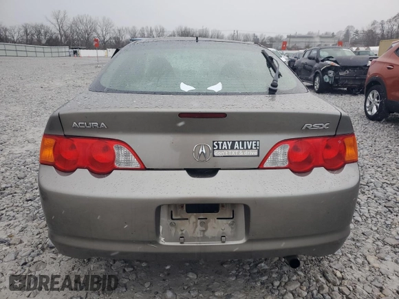 2002 Acura RSX Auto with VIN JH4DC54822C026380, listed as a Copart auction lot 81998584 with 234,968 mi miles and Salvage Title. Bid and sale history available at carsss.com. Image 6.