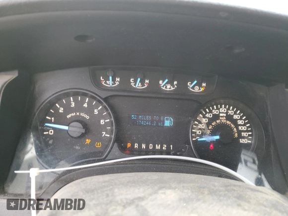 2012 Ford F-150 XL with VIN 1FTFX1EFXCKD58837, listed as a Copart auction lot 85785474 with 174,246 mi miles and Salvage Title. Bid and sale history available at carsss.com. Image 9.