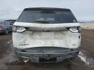 2019 Chevrolet Traverse Premier with VIN 1GNEVKKW4KJ282636, listed as a Copart auction lot 46515155 with 81,897 mi miles and Salvage Title. Bid and sale history available at carsss.com. Image 6.
