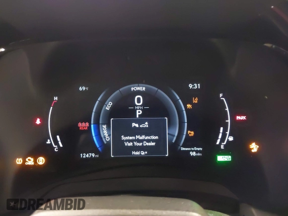 2024 Lexus RX 500h F Sport Performance z VIN 2T2BCMEAXRC014219, wystawiony jako IAAI lot #42451793 z przebiegiem 12 479 mil mil oraz . Historia ofert i sprzedaży dostępna na DreamBid. Obrazek 7.