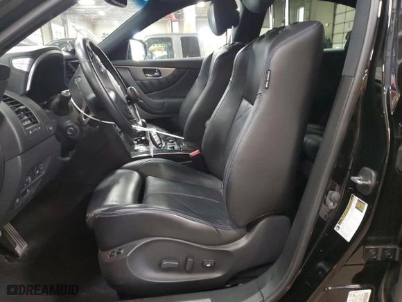 2016 Infiniti QX70 with VIN JN8CS1MW1GM752521, listed as a Copart auction lot 56139204 with 55,786 mi miles. Bid and sale history available at carsss.com. Image 7.