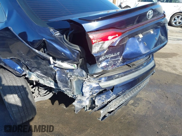 2020 Toyota Corolla SE with VIN JTDS4RCE9LJ001896, listed as a IAAI auction lot 41945576 with 123,601 mi miles and . Bid and sale history available at DreamBid. Image 6.