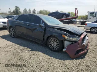 2014 Ford Fusion Titanium with VIN 3FA6P0K95ER210317, listed as a Copart auction lot 54489555 with 109,575 mi miles and Salvage Title. Bid and sale history available at carsss.com. Image 4.